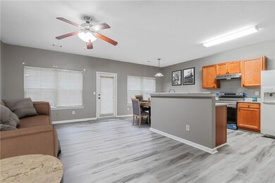 Living room, dining room, kitchen -- virtually staged