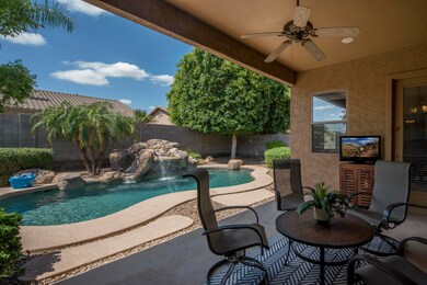 Covered patio