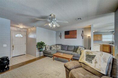 Family Room opens to Kitchen!