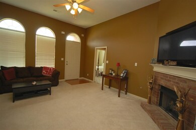 Gorgeous living room with elongated windows!