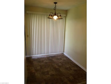 Dining room area