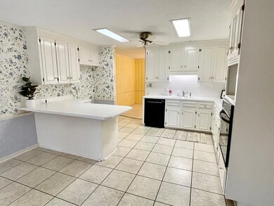Island for baking & counter space