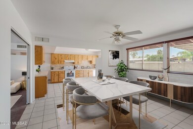 Virtually Staged Dining Room