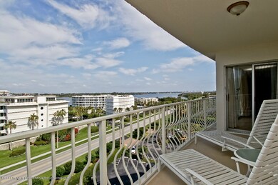 Intracoastal-front balcony