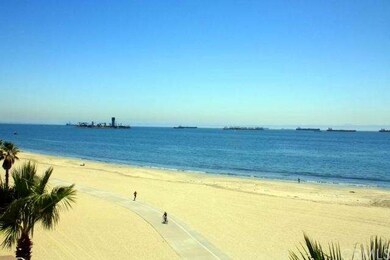 View of beach from community sun deck