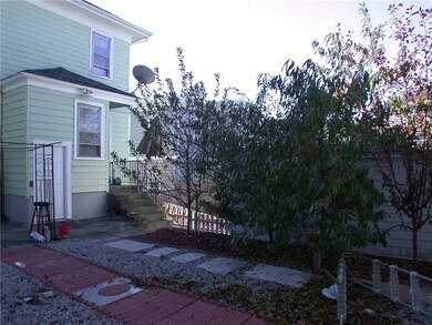 Yard and rear view
