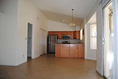 Dining and kitchen