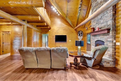 Vaulted Living Room