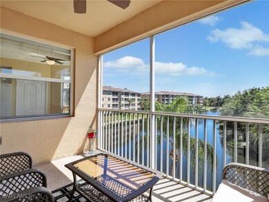 Screened Lanai with Lake and Preserve Views