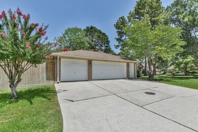 Spacious drive way 3 car garage