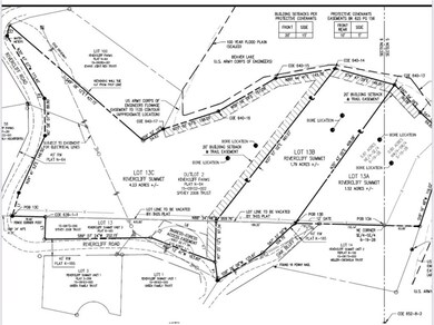 older survey and markers and easments etc