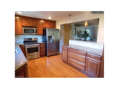 Beautiful new kitchen with a spacious open floor l
