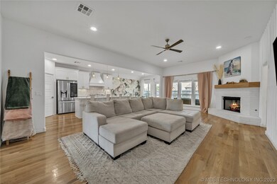 Open concept floorpan