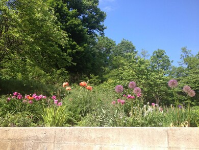 41 flowers above driveway