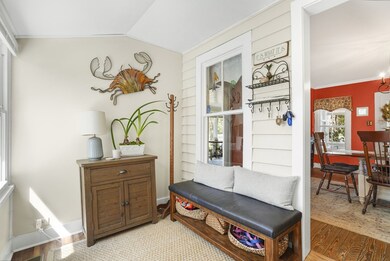 Entrance porch