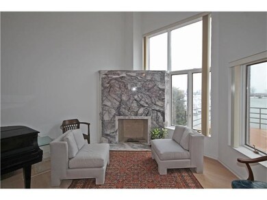 Living Room 3 story living room features 2 story w