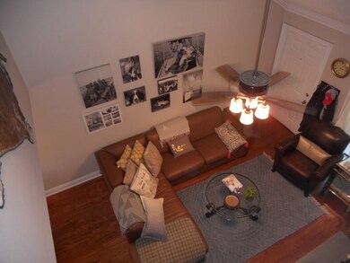 From upstairs landing looking down