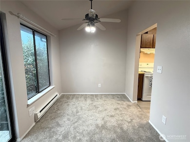 Dining Area next to private balcony