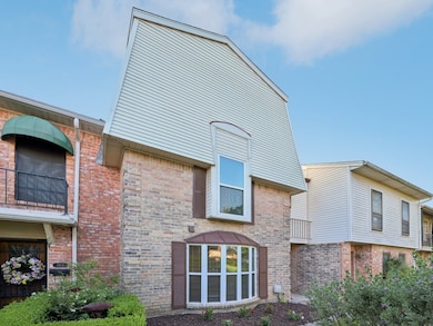 This townhome is situated in the courtyard on the