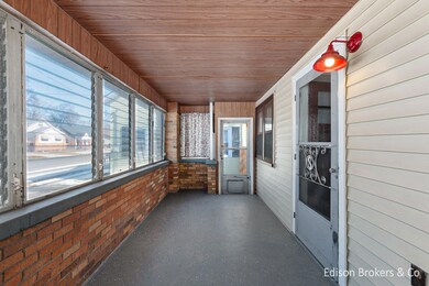 Front covered porch