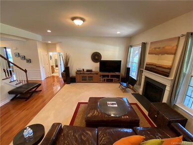 Living Room with Fireplace