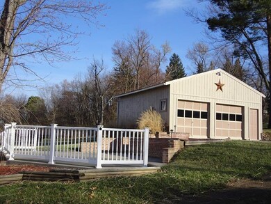 2 car detached garage with automatice garage doors
