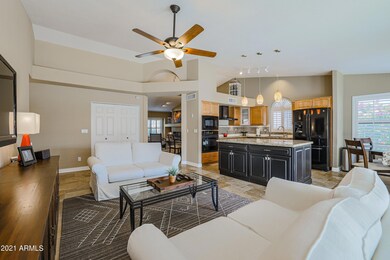 Family Rm Open Kitchen