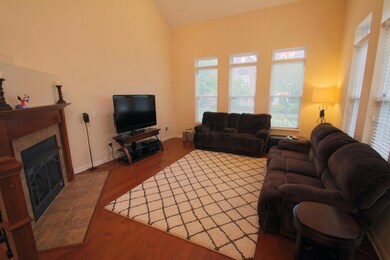 Great room with walls of windows