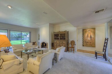 Living Room with Gas Fireplce