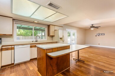 Kitchen w view to living space