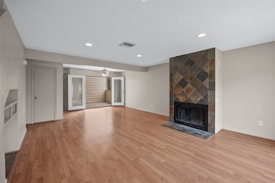 Large windows bring in plenty of natural light and