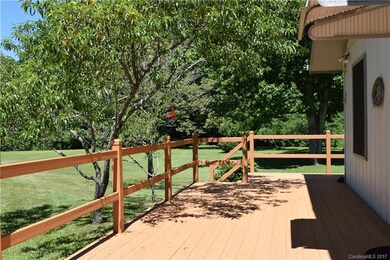 View from the side deck of the home.