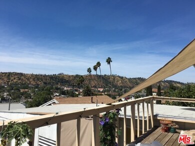 View from second building deck