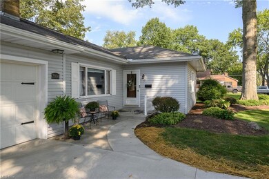 Entrance to property with garage