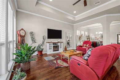 Living area featuring healthy amount of natural li