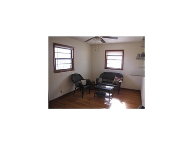 Bedroom. This secondary bedroom is currently used 
