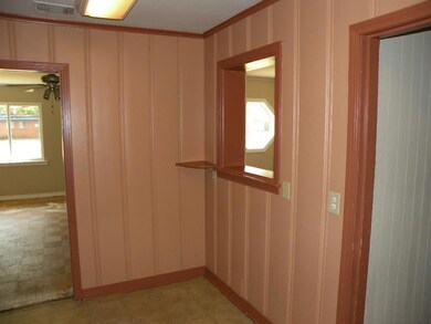 Pass-thru window to Bonus Room