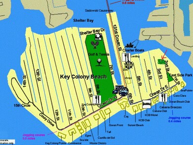 Key Colony Beach Map