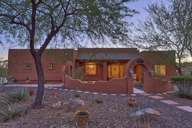Charming front courtyard