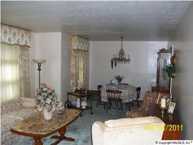 another view of formal living/dining area