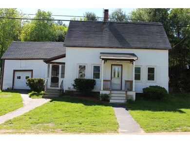 View w/detached garage