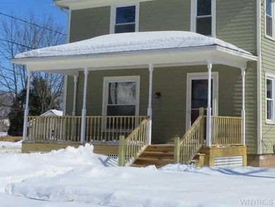 Exterior Front. Huge covered front porch is all ne