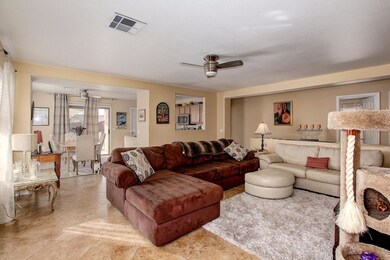 Large great room living.