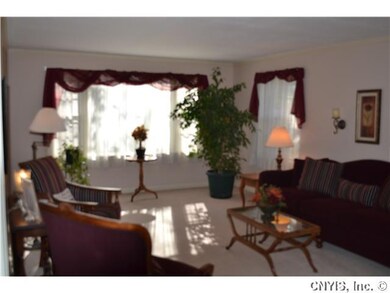 Living Room. Front to Back Living Room with Hardwo