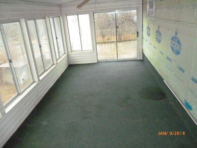 Enclosed sunroom