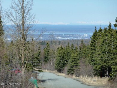 View of the city from road