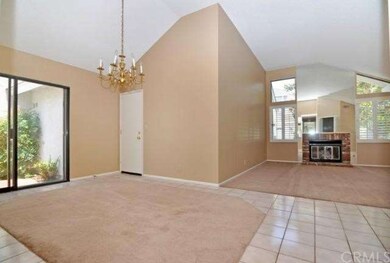 The dining room - this home has an open floor plan