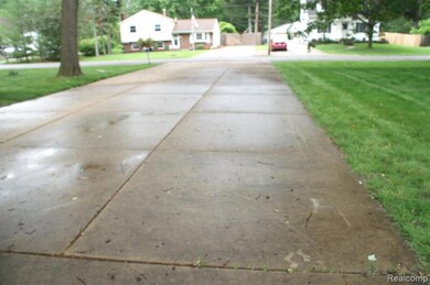 Looking out towards street