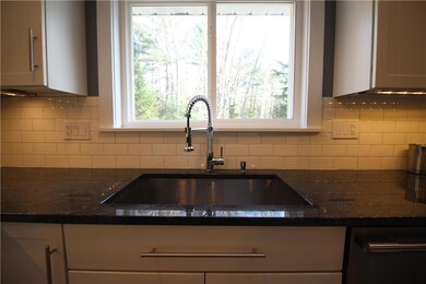 Deep sink and high-end faucet.