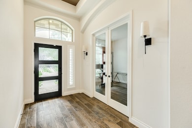 When you first enter, you'll be met by a foyer wit